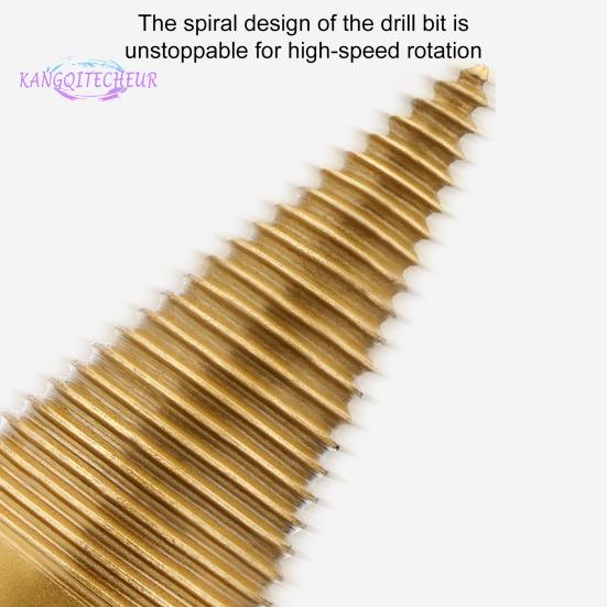 Cheap 5Pcs/Set Firewood Drill Bit Set Log Splitter Removable Wood Heavy ...