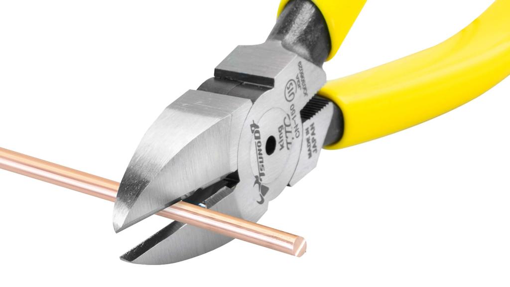 Tsunoda with Blade Heavy-Duty Nippers, 150mm, Hole, CN-150