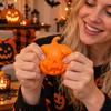 Anxiety Relief Pumpkin Squeeze Toy Crunchy Handmade Ball  Office Desk Toy
