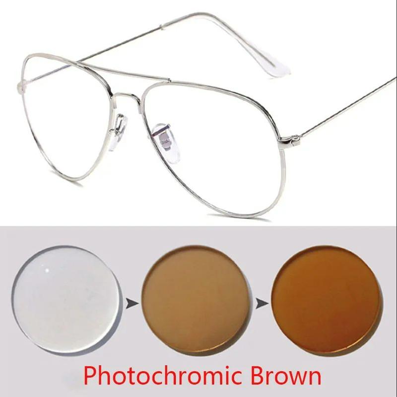 

Металеві пілотські сонцезахисні окуляри Жіночі/Чоловічі Класичні діоптрійні окуляри 0 -0.5 -0.75 -1.0 -1.25 -2.0 -2.5 -3.0 -4.0 Myopia -1.5