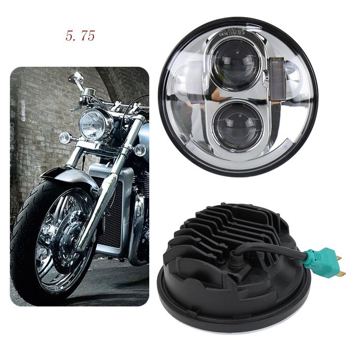 

Самая продаваемая 5,75-дюймовая светодиодная фара для Harley: Высокая яркость, Дальний/Ближний свет, Идеально для модификации мотоцикла чёрный