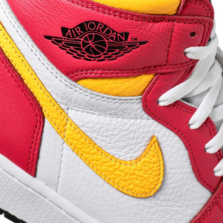 Men's Sneakers Jordan 1 Retro High OG Light Fusion Red Light Fusion Red/White-Laser Orange-Black