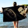 Rock Band M-Marilyn M-Manson Big Microfiber Beach Towels Quick Dry Towel Sand Beach Towels Pool Towel for Travel Swim Pool Yoga