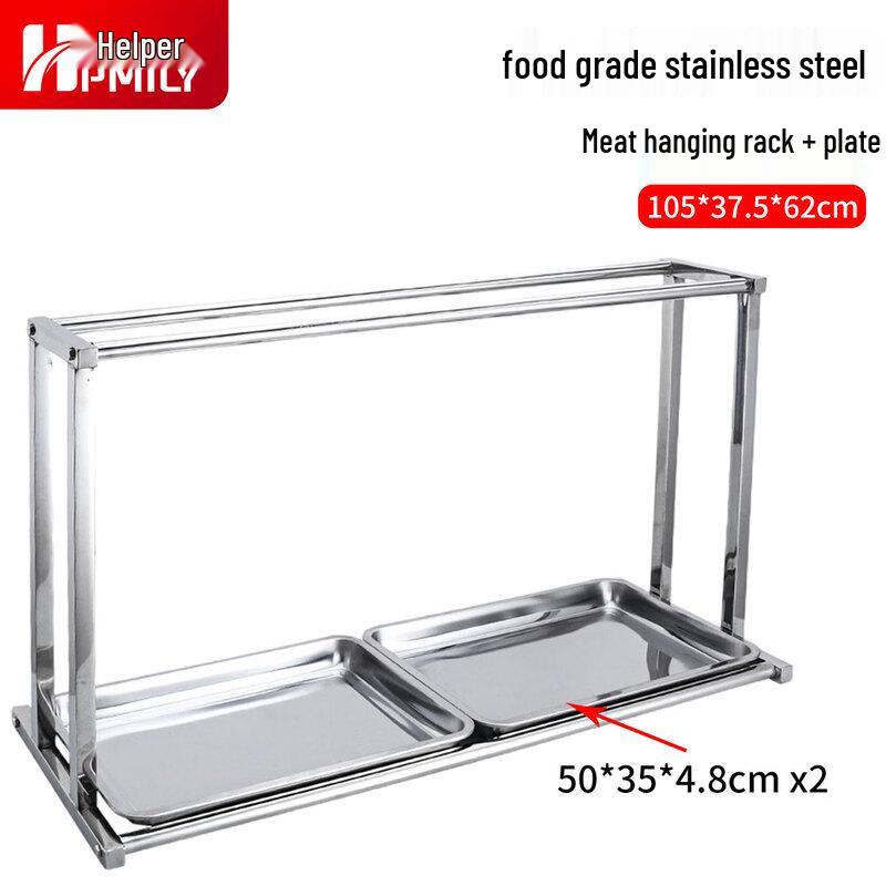 

HPMILY Stainless Steel Tabletop Roasted Meat Rack