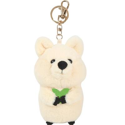 Mochi Town Kiki Quokka Doll Keyring, Cream, Popular Toys for Korean Children
