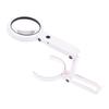 11X 5X Portable Magnifier With 8 Led Light Foldable Handheld Desktop Magnifier For Reading Newspapers Magnifier Repair Tool