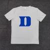 North America Limited Duke North Carolina University Men's and Women's Basketball T-shirt Sport Cotton Short Sleeve Clothing