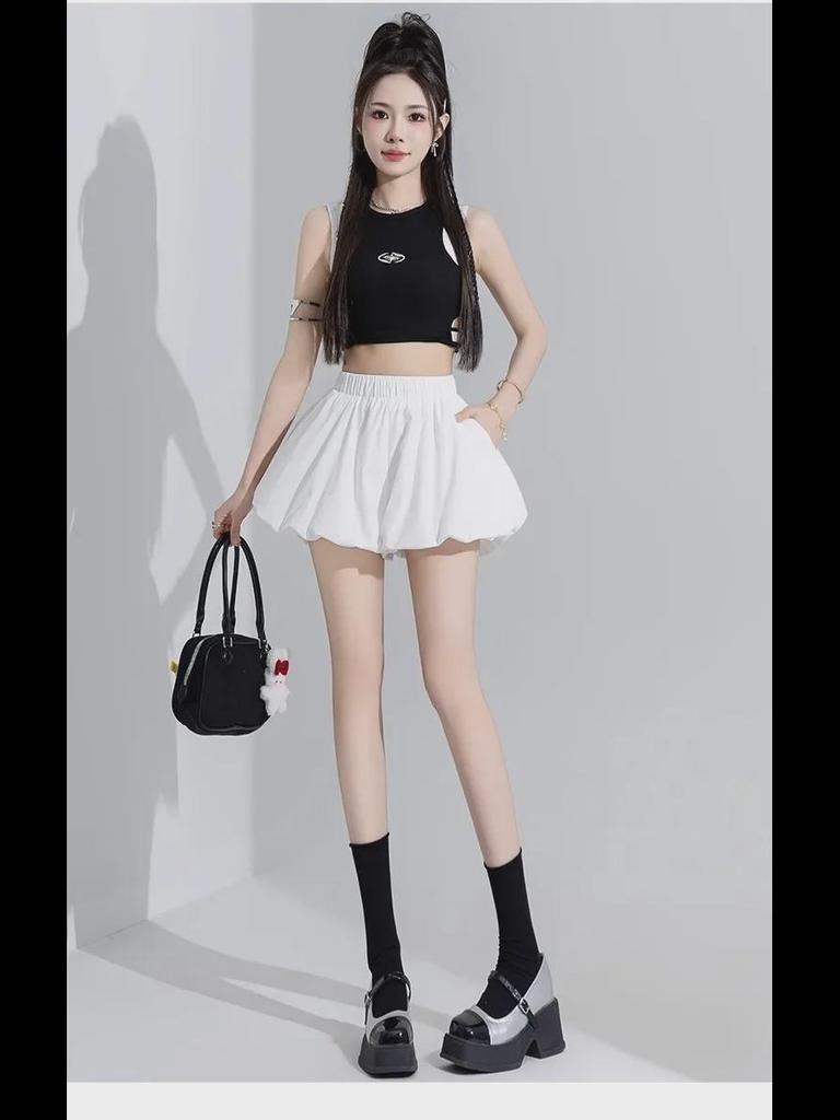 Panouri de flori casual cu talie elastică cu picioare largi - Colecția de toamnă 2024 pentru femei