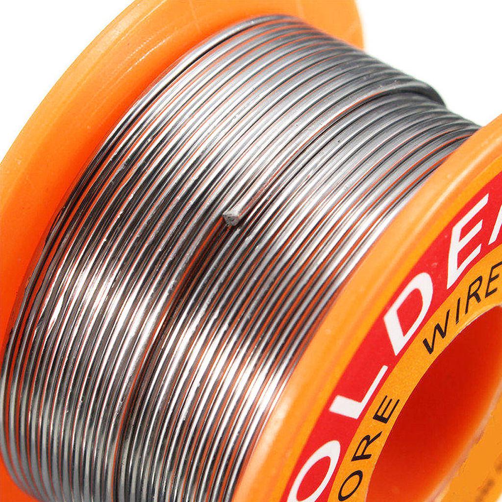 63/37 Ratio 2% Rosin Core Alloy Welding Wire Low Fusion Point Less Smoke Electronic Circuit Connection Auxiliary Supplies