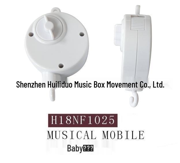 Kompakter 4-teiliger Krippen-Mobile-Ständer mit koreanischer elektrischer Spieluhr