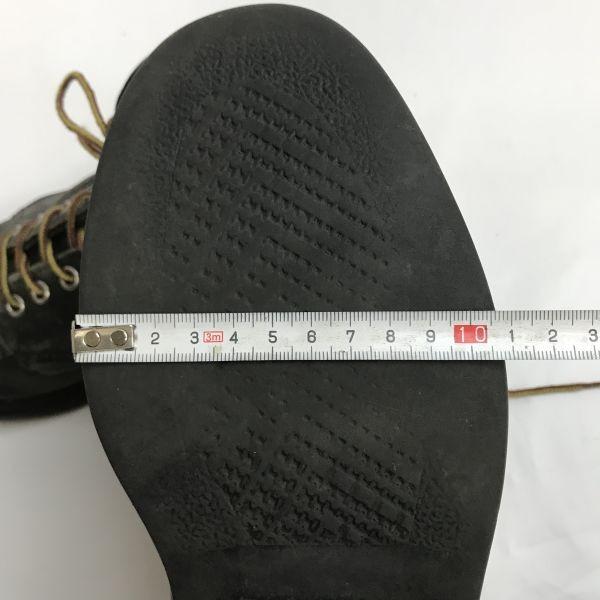 RED WING 2921 moc toe leather work boots 9D 26.5-27 black vintage(USED)