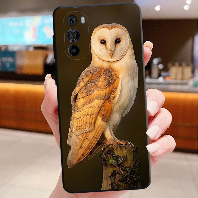 Phone Case For Motorola Edge 50 40 Pro 60 50 40 30 Ultra Neo Fusion Moto G Play G Stylus G Power G Owls Animal