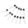 100PCS Transistors Set 2N2222 2N3904 2N3906 2N5401 2N5551 5 Types Transistors Kit NPN PNP 20pcs Each Values Electronics Kit