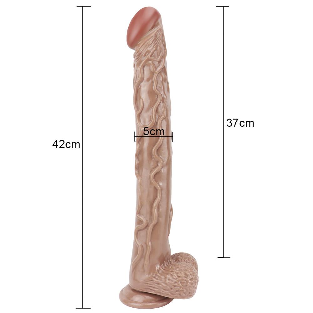 Huge Realistic Dildo for Women with Suction Cup Soft Fake Penis Anal  Sex Toys for Woman Men