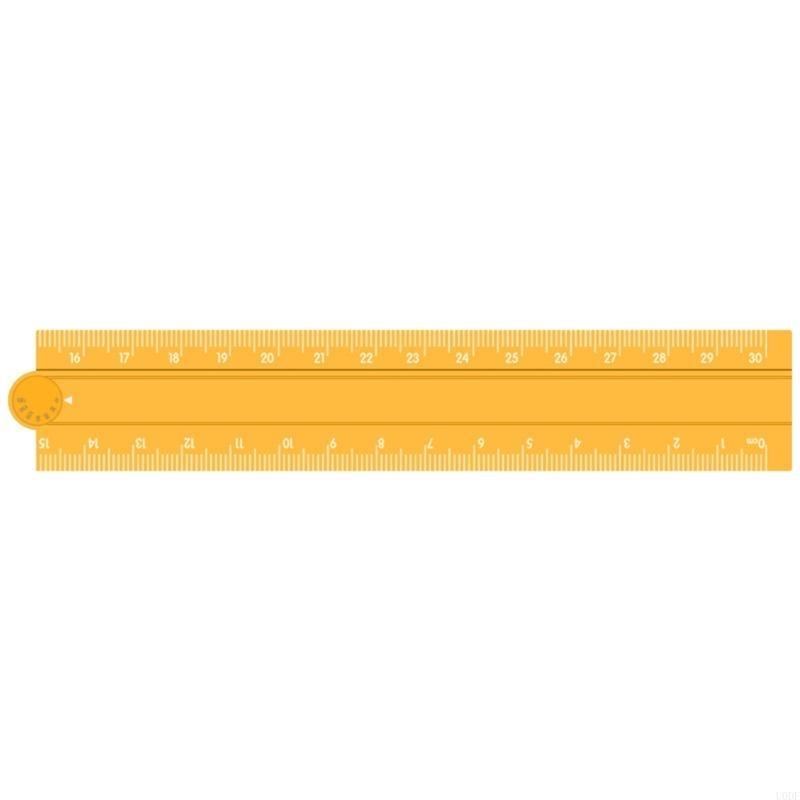 Efficient Foldable Ruler for Precise Measuring in Construction Projects Drawing