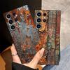Retro Rust Case for Samsung Galaxy S25 S24 Plus S20 Ultra S21 FE S23 Note 20 8 9 10 S10 S9 S26 Funda Phone Cover
