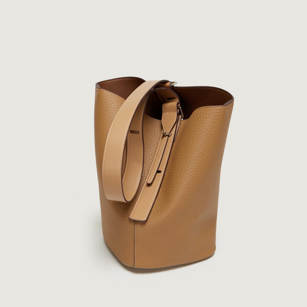 Bucket Bag, New Retro Fashion Bag, Commuting Large Capacity Bag, High-end Feeling, Mother Child Shoulder Bag, Women's Bag