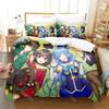3D Printed KonoSuba Bedding Set for Boys Girls Duvet Cover And Pillowcase Included Twin Queen King Full Single Double Sizes