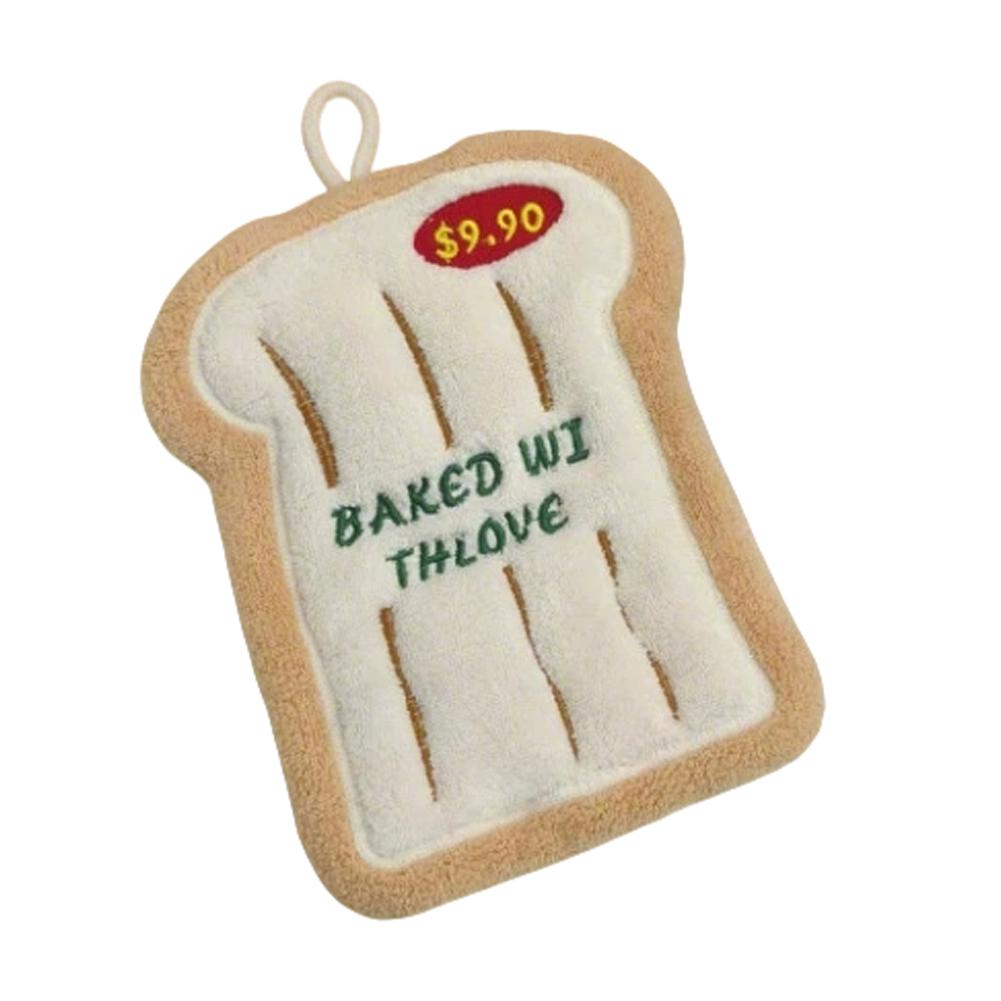 Kitchen Towel Absorbent Design Bathroom Hand Towel Wall Hanging Cloth Thickened Handkerchief Cleaning Cloth