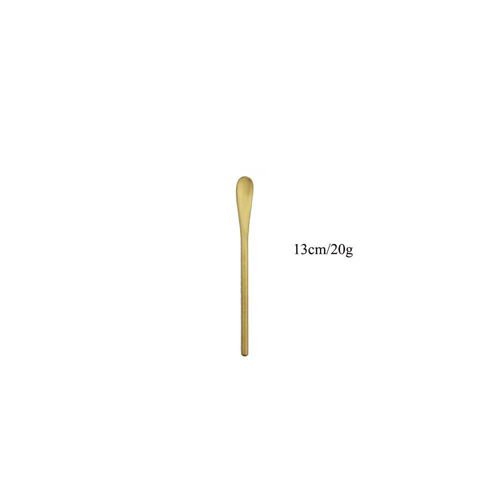 Barevná nerezová ocel Míchadlo na kávu Míchačka na nápoje Koktejl Drink Swizzle Tyčinka Ovocná šťáva Míchací lžička mléka