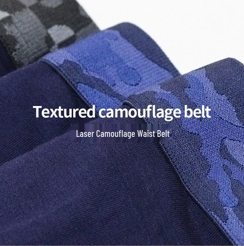 Aoyuan Element Men's Slim Fit Autumn & Winter Warm Pants - Thin Cotton Wool Base Layer.