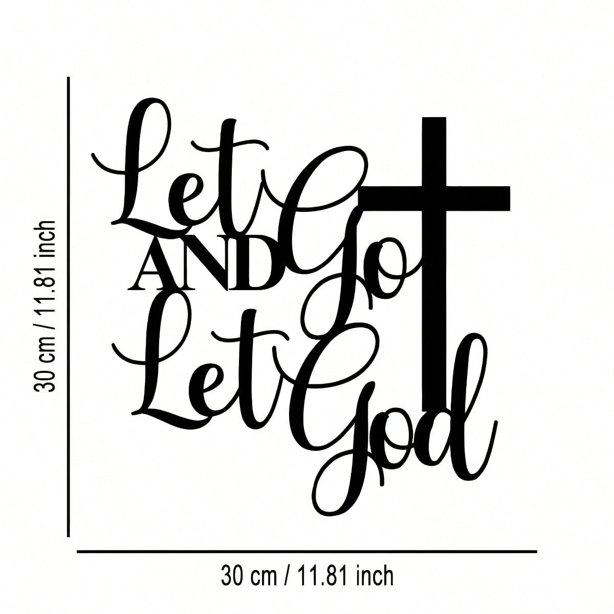 Metal Plaque Wall Art Blessing Sign Bohemian Decor for Home Office Cafe Bar