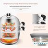 COOKER KING Stainless Steel 3-Layer Steamer Pot
