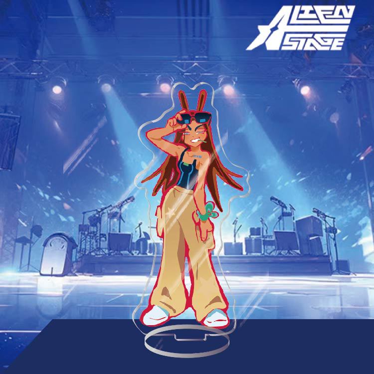 Anime Special-Shaped Stage Peripheral Acrylic Standing Sign Mizisua, Desktop Decoration