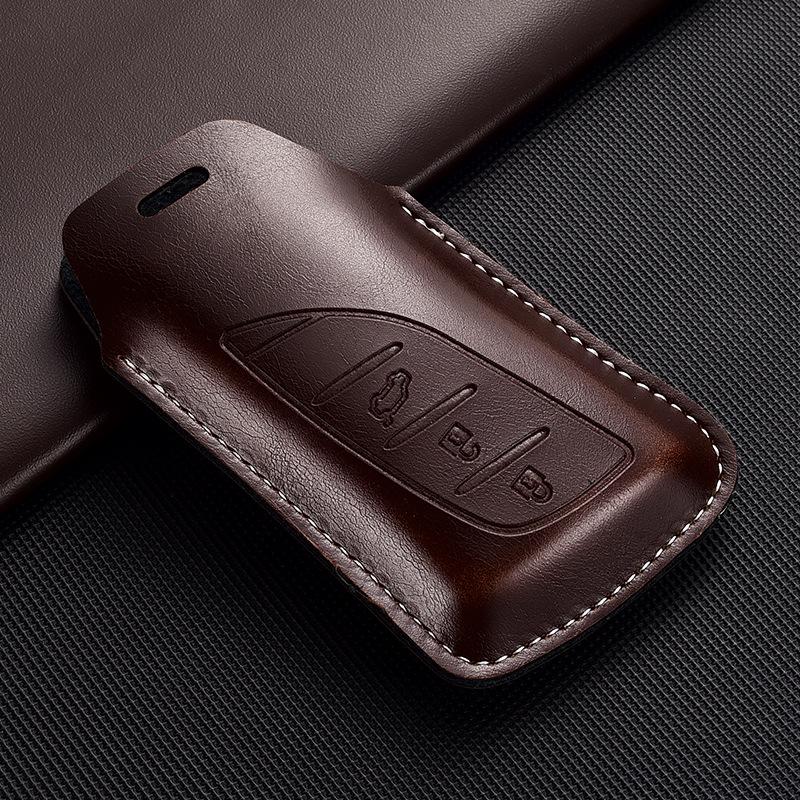 Lexus Key Case: Leather Shell with Buckle for ES200, RX300, ES300h, NX200, UX260h, RX270