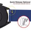 For Garmin Venu 3S Venu 2S Mini Watch Strap Replacement 18 Mm Sports Style Silicone Watchband with Black Buckle