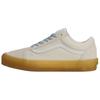 Old Skool Canvas Suede Comfortable Versatile Support Low Top Skate Shoes Unisex Sneaker Beige VN000EDYIC2