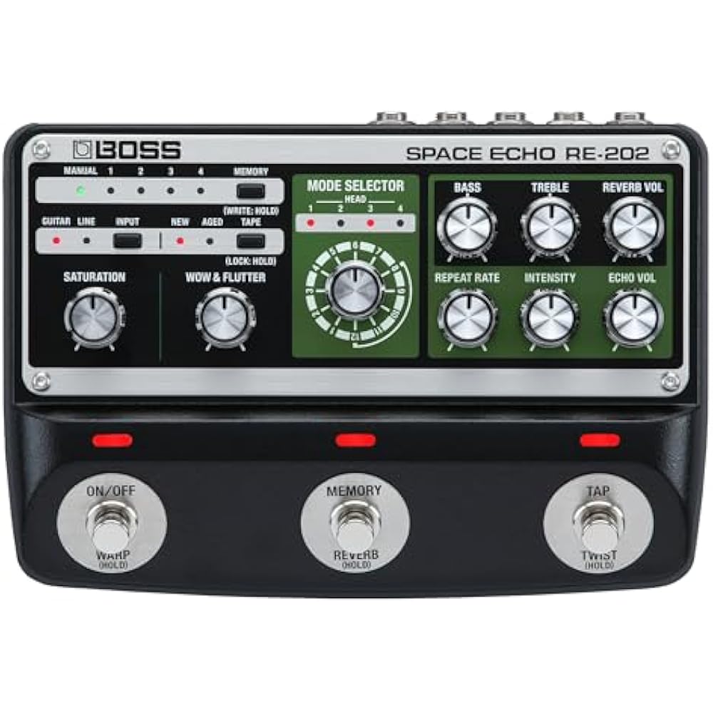 

BOSS RE-202 Space Echo Echo Echo Ray Reverb Guitar Effector