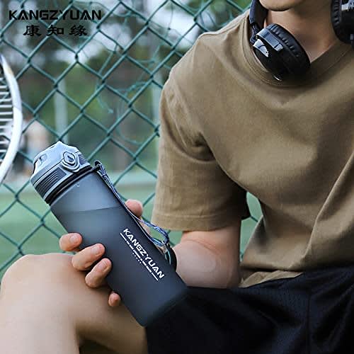 Large Capacity Water Bottle, Portable Sports Water Bottle, 350, 500, 650, 700, 1000, 1500, 2200ml, BPA-Free, for Adults and Children, Outdoor Sports,