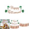 Retirement Party Banners For Summer Celebration And Venue Decor