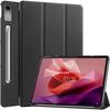 Lenovo Tab P12 Case, Three-part with Stylus Holder, Black