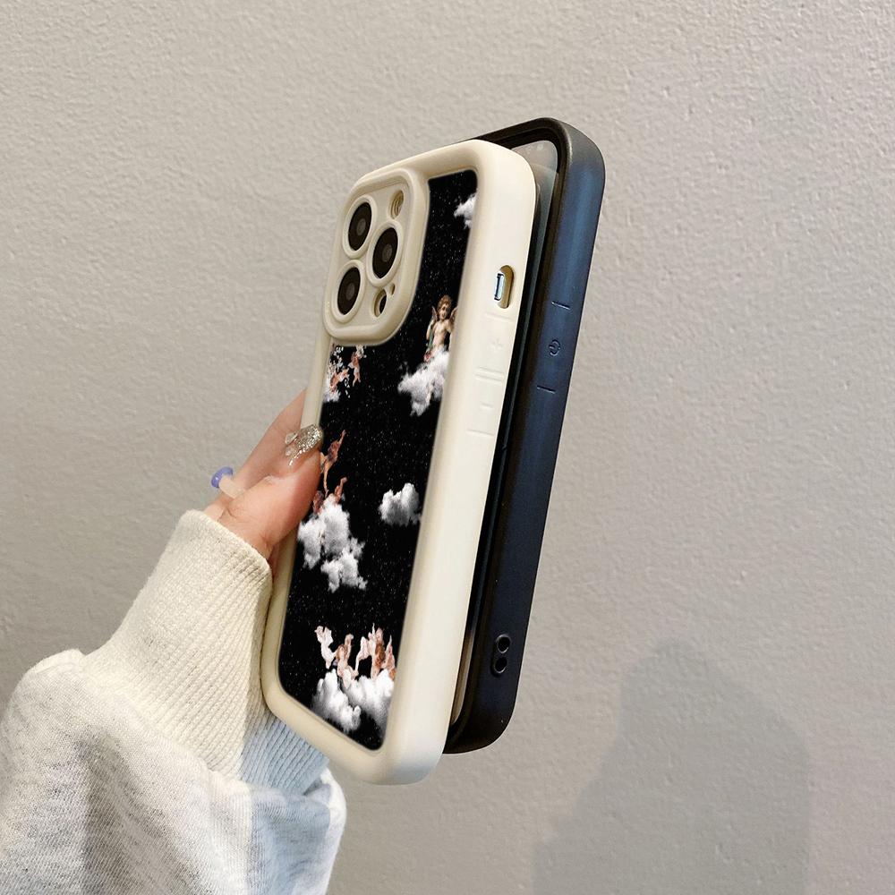 Angel Eye Soft TPU Phone Case for  Samsung A04 A05 A10 A30 A50 A13 A23 A53 A14 A24 A34 A54 A15 A25 A35 A55 S20 S23 FE S24 Ultra Ae51 Angel art design