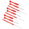 3Sets Stainless Steel Fishing Crochet Drill Hook Stringer Needles Combo Fishermen Fishing Tool
