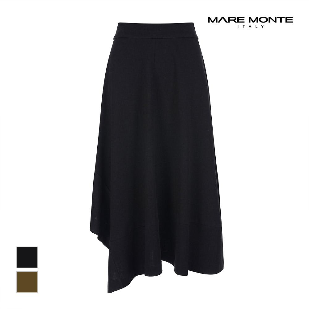 MAREMONTE Asymmetrical Stretch Skirt_M228Msk37S0