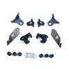 BHL504+BHL505 Headlight Holder Mount Repair Bracket Tab Set Left Right Side for VW Passat 3C B7 362 365 2011-2014 3AA998225 3AA998226