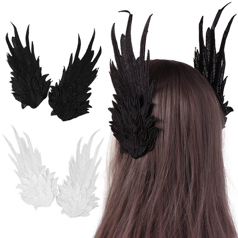 Fairy Wing Headdress Cosplay Lolita Hair Clip Cute Wings Hairpin Party
