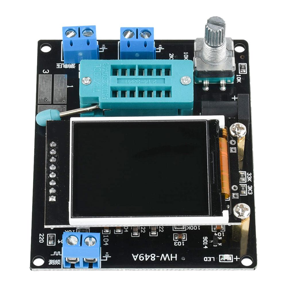 GM328A Transistor Tester Resistance Meter Inductance Meter Capacitance Meter ESR Meter English Version Green Display