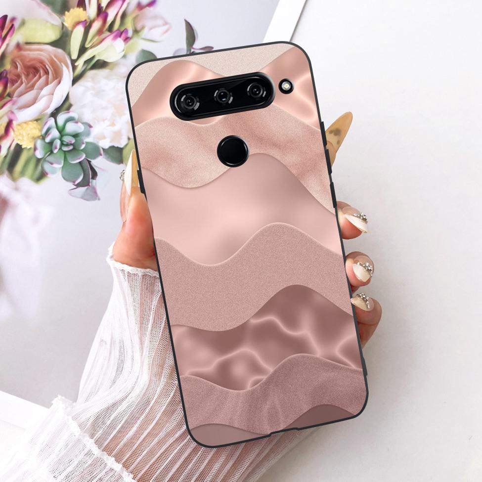 Phone Case For LG V40 ThinQ Cover Aesthetic Cute Fashion Funny Painted Casing For LG V40 ThinQ V405 LM-V405 LM-V409N