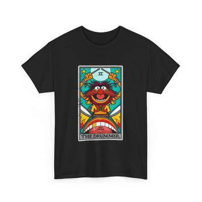 Maglietta dei Muppets | Maglietta di Animal | Maglietta di Animal dei Muppets | Maglietta del Batterista
