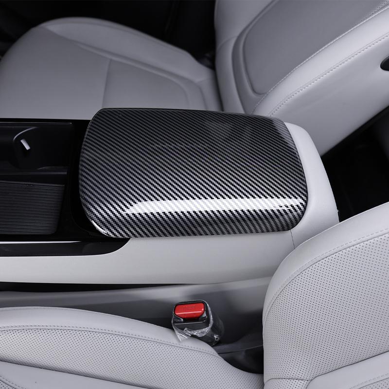 For Hyundai Tucson NX4 -2026 Carbon Fiber Armrest Box Cover Trim Interior Accessories