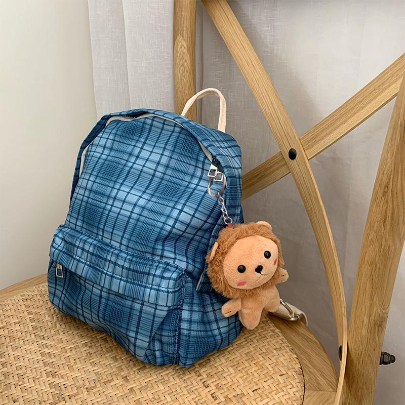 

Lovely Lion Plush Toy Cartoon Animal Stuffed Doll Keychain Plusies Toys Cute Backpack Pendant Key Holder For Children Gifts one size