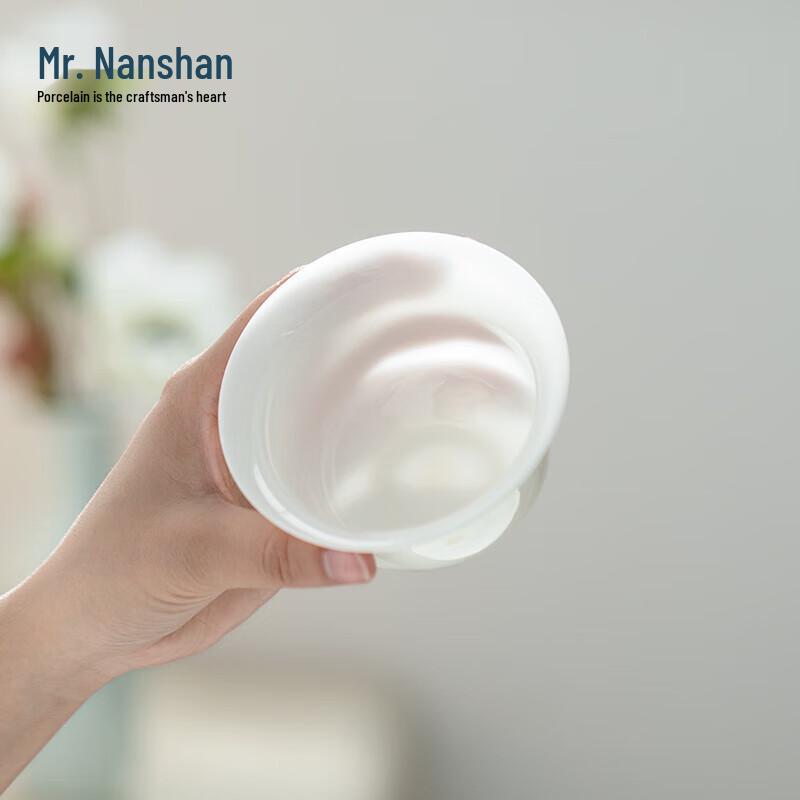 Nanshan Gentleman Portable White Porcelain Travel Tea Set