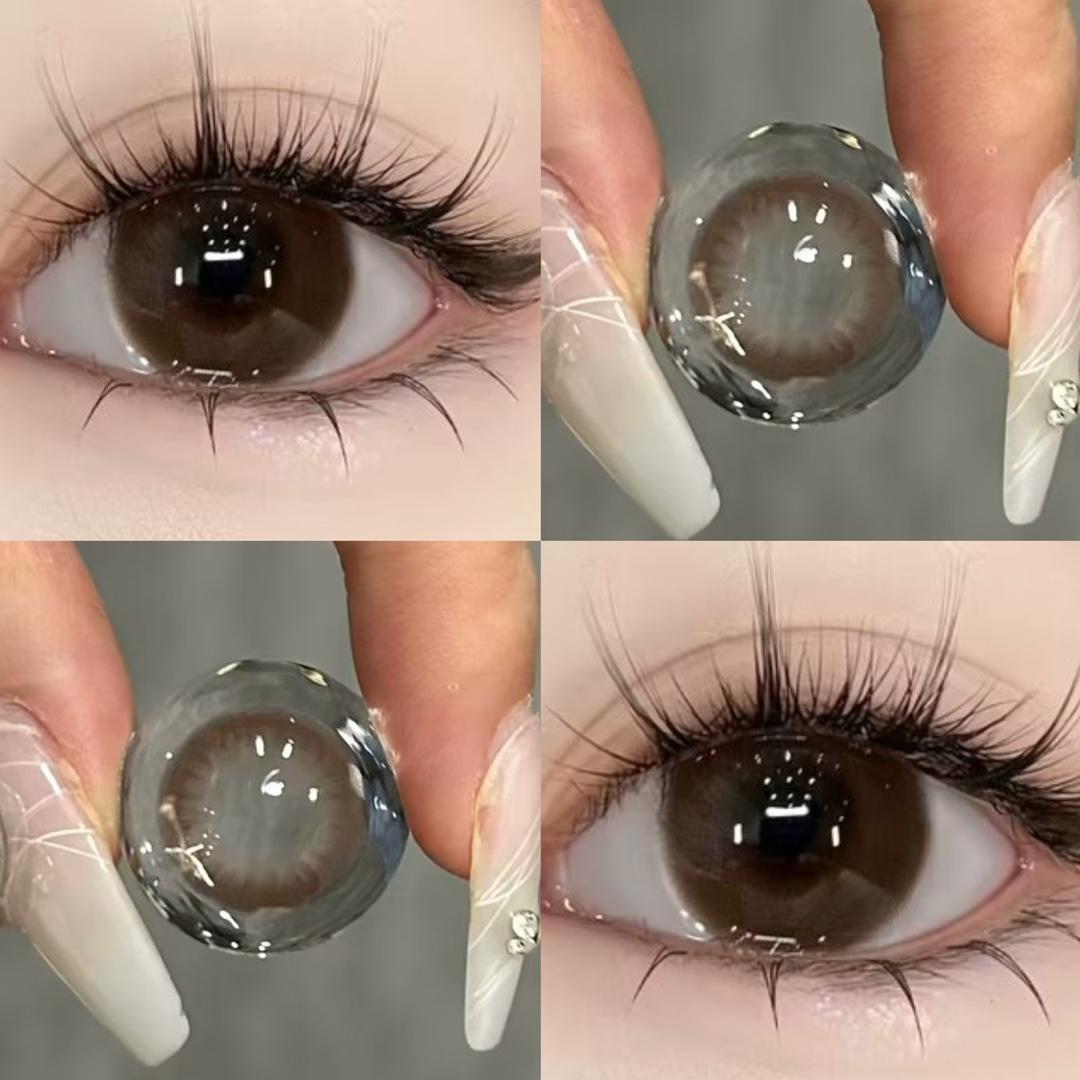 

Кольорові контактні лінзи для короткозорості, 2 шт., природні м’які контактні лінзи, 1 рік використання, косметичні контактні лінзи -1.00