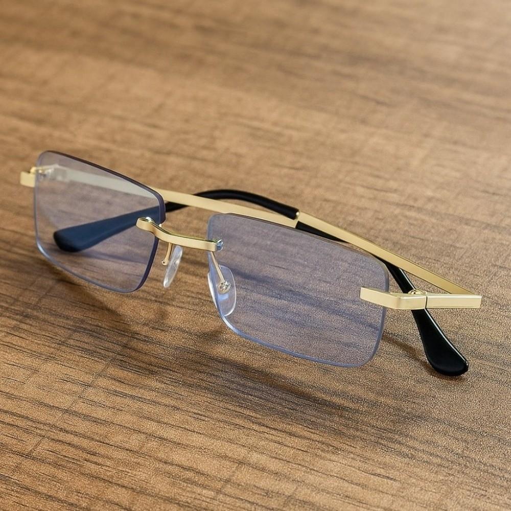 Lightweight Frameless Sunglasses Vision Care UV400 Eyewear Fashion Beachside Sun Glasses  Selfie