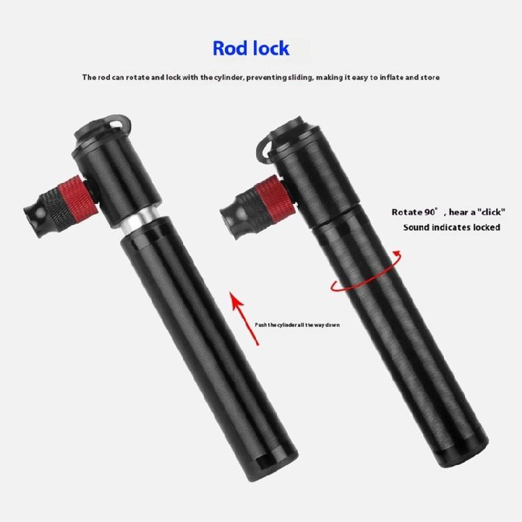 Aluminum Alloys Bike Tire Inflation Tool CO2 Small Cycling Tire Pump Fast Inflator Portable Cycle Tire Pump Easy To Use
