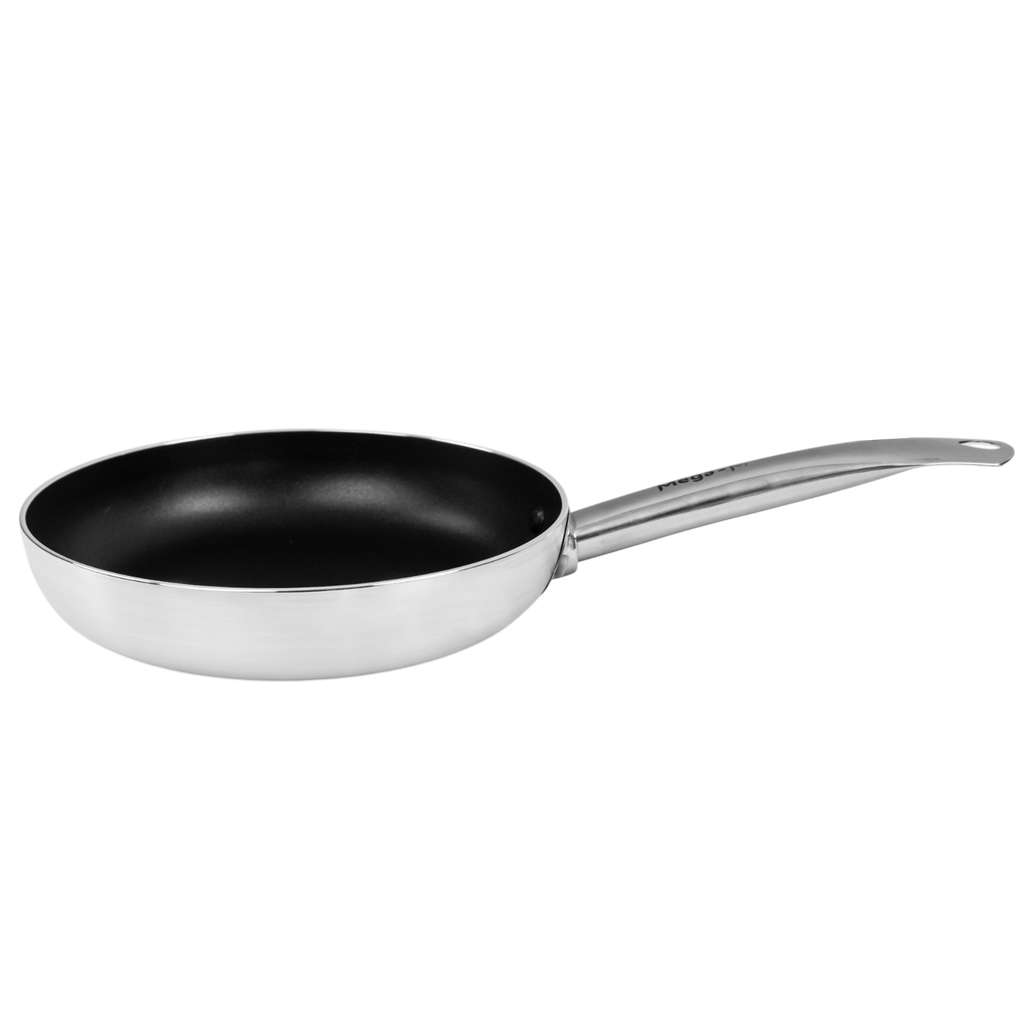 Aluminium koekenpan met antiaanbaklaag Mega-M, diameter 22 cm N